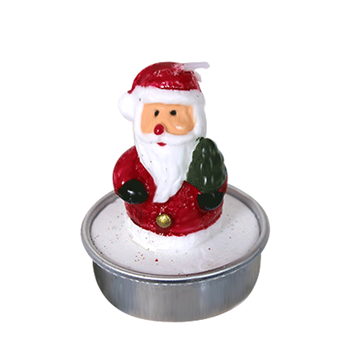 Christmas Santa Claus Candle