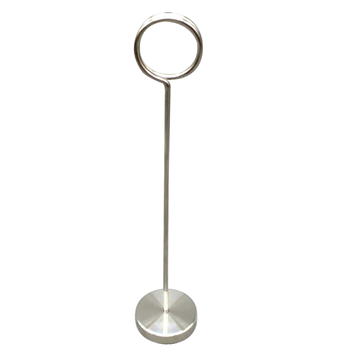 Stainless Menu Clip