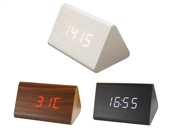 Wooden Alarm Clock