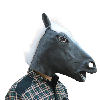 Latex Horse Mask