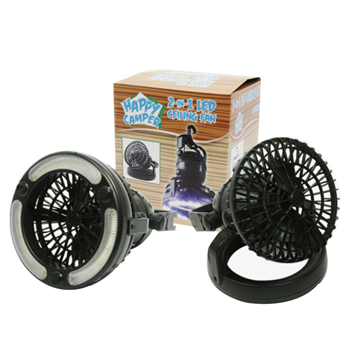 2 in 1 Tent Light & Fan