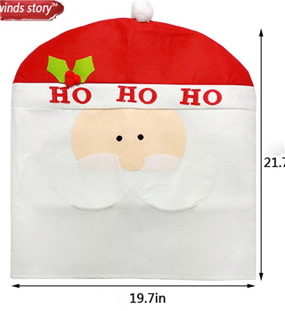 Santa Claus Chair Cover