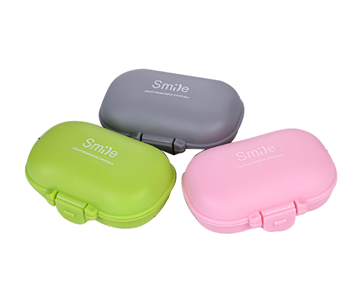 Portable Travel 4-slot Medical Pill Box