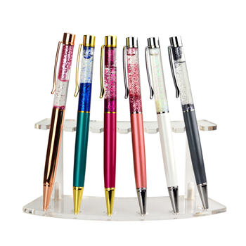 Liquid Floating Aluminum Ballpoint Pen