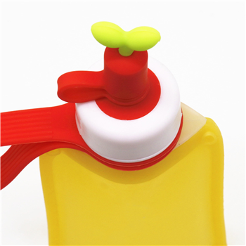 10OZ Children Collapsible Silicone Water Bottle