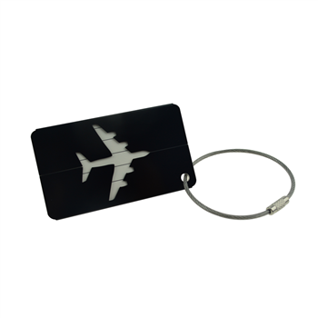 Durable Airplane Aluminum Luggage Tag