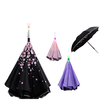  LED Safety Car Umbrella Inverted 