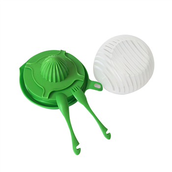 Salad Cutter Bowl with Lemon Squeezer