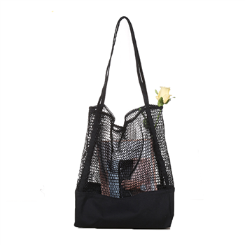 Fashionable Lady Mesh Tote Bag