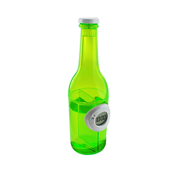 Beer Bottle Shaped Water Powered Clock