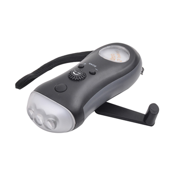 Hand Crank Emergency Radio and Led Flashlight