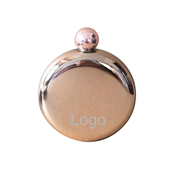 5OZ Stainless Steel Round Flask