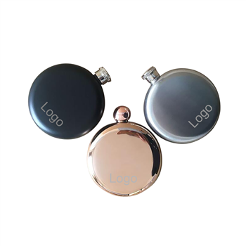 5OZ Stainless Steel Round Flask