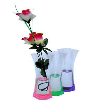 PVC Foldable Vase/Portable Flower Vase