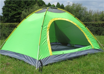 Single Layer 2 Person Auto Open Capming Tent