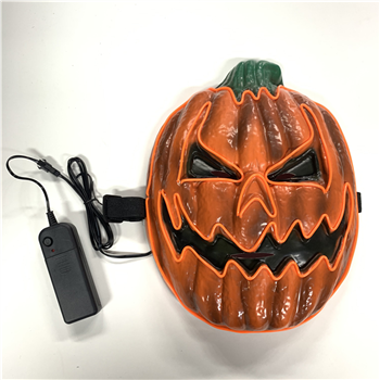 Halloween Pumpkin Light Up Mask