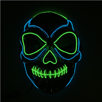 Halloween Skull Light Up Mask