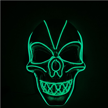 Halloween Skull Light Up Mask