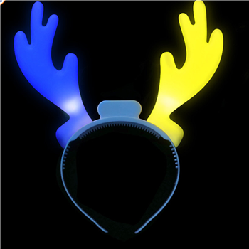 Led Flashing Christmas Reindeer Antler Headbands