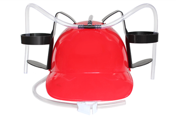 Beer Drinking Helmet