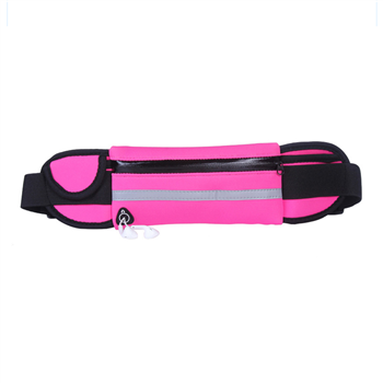 Neoprene Running Fanny Pack with Reflective Stripe