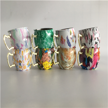 12oz Copper Plating Moscow Mule Drinking Mugs