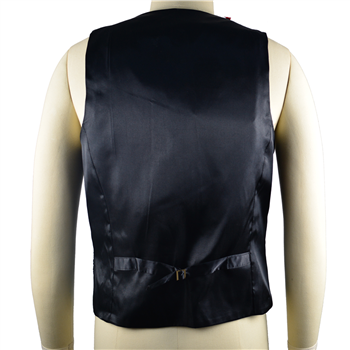 Custom Leopard Woven Front Vest