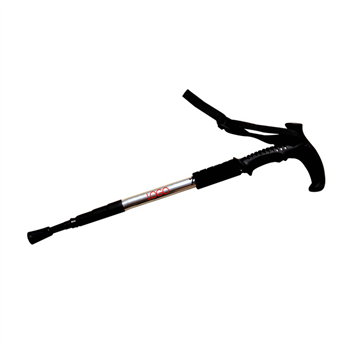 Retractable T-handle Trekking Polae