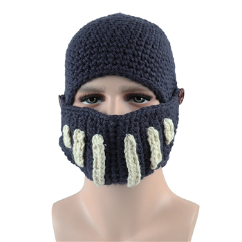 Knitted Mask Hat