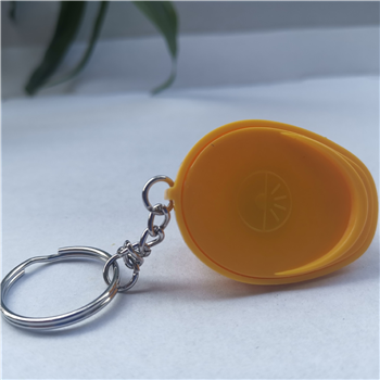 Hard Hat Flashlight Keychain