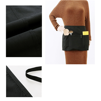 Half-length Three-pocket Apron