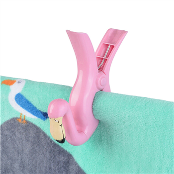 Flamingo Beach Towel Clips