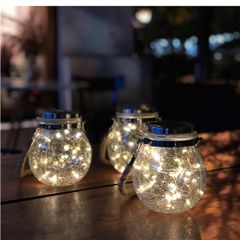 Solar Glass Light