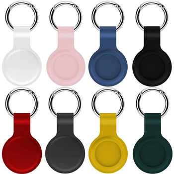 Silicone Cover for Airtag with Key Ring