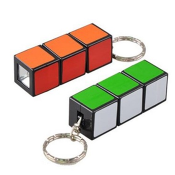 Magic Cube LED Keychain