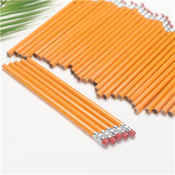 Round Shape Pencil With Eraser