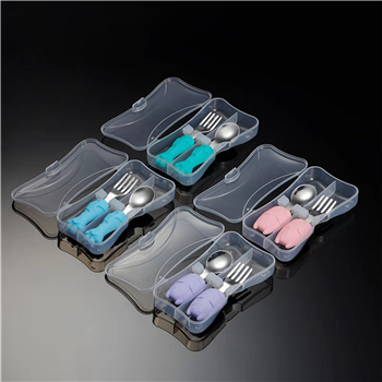 Baby Stainless Steel Fork And Spoon Set