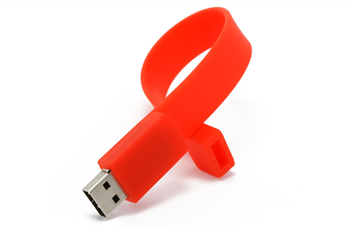 Silicone Bracelet USB