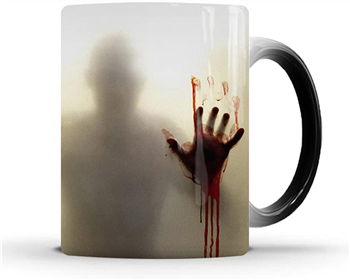 11 OZ Heat Sensitive Color Changing Walking Corpse Horror Coffee Mugs