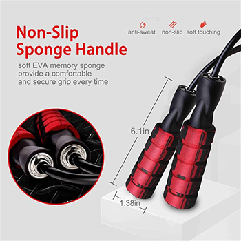 2 in 1 Cordless Indoor Jump Rope with Two Balls for Narrow Space