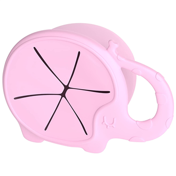 100% Food Grade Silicone Elephant Snack Catcher