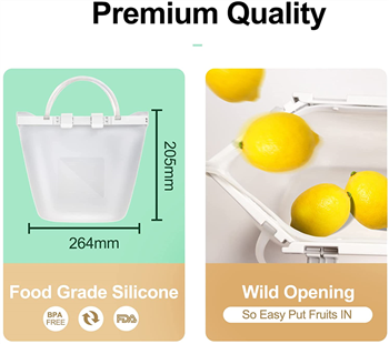 Reusable Silicone Food Storage Bag