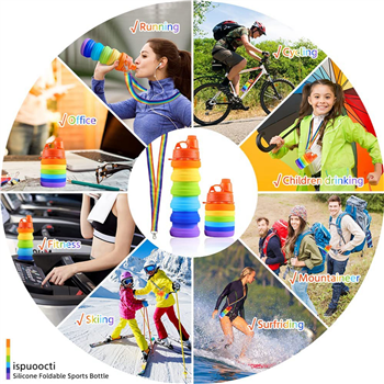 Silicone Folding Bottle