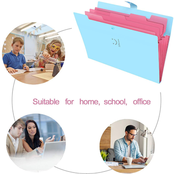 5 Pockets Expanding File Folder
