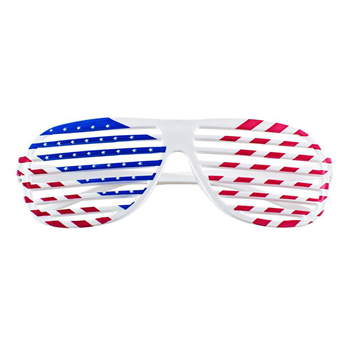 Flag Blinds Glasses