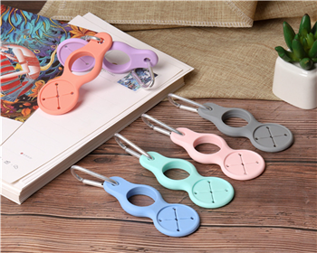 Silicone Carabiner With Water Bottle Buckle And Towel Buckle
