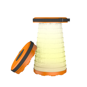 Luminous Retractable Folding Stool