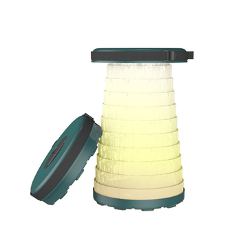 Luminous Retractable Folding Stool