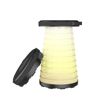 Luminous Retractable Folding Stool