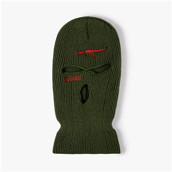 Custom 3-Hole Knitted Ski Hat